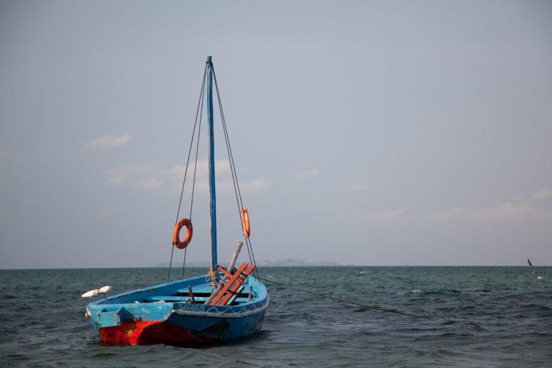 Fishing boats in Mozambique